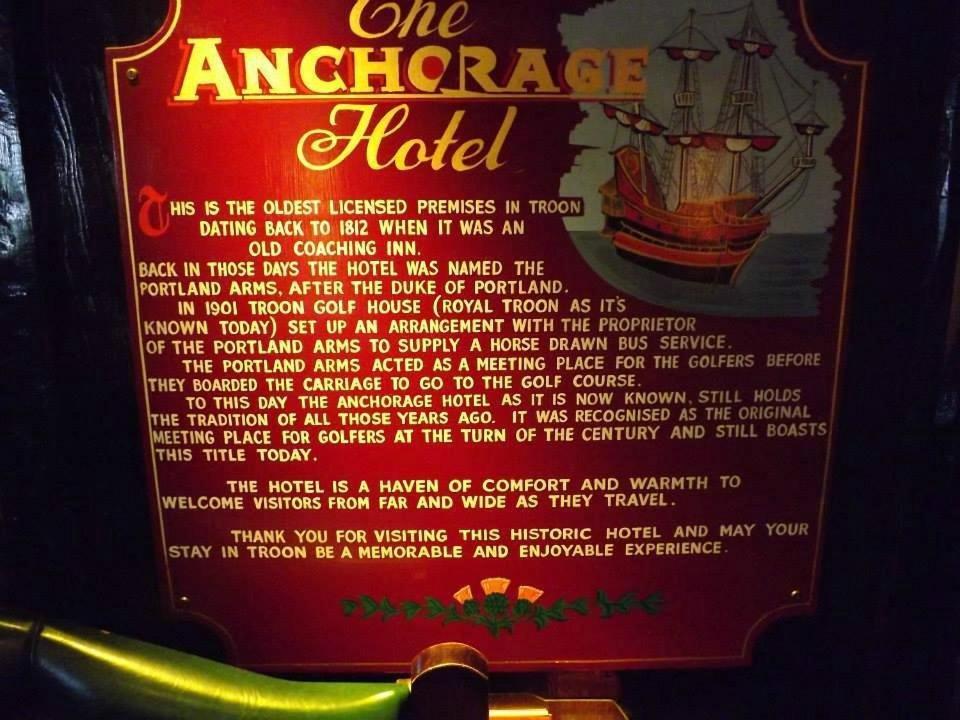 The Anchorage Hotel Troon Ngoại thất bức ảnh